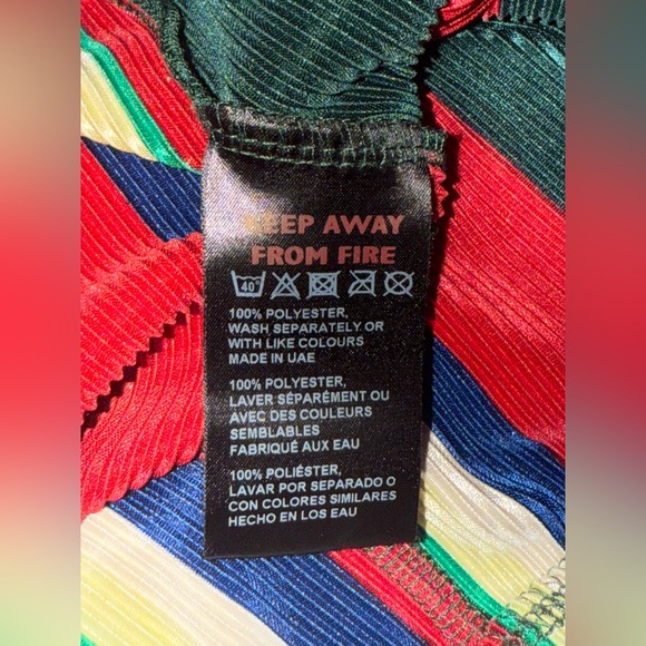 Urban Outfitters Striped Multicolor Wide-Leg Pants. Medium. NWOT - Picture 8 of 10